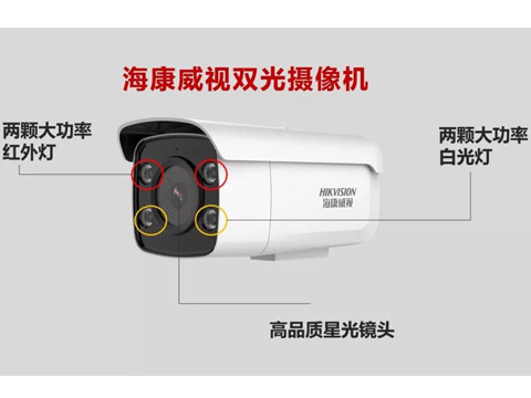 双补光日夜全彩摄像机 双补光日夜全彩摄像机